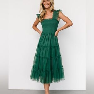 Baltic Born Emma Smocked Tulle Dress